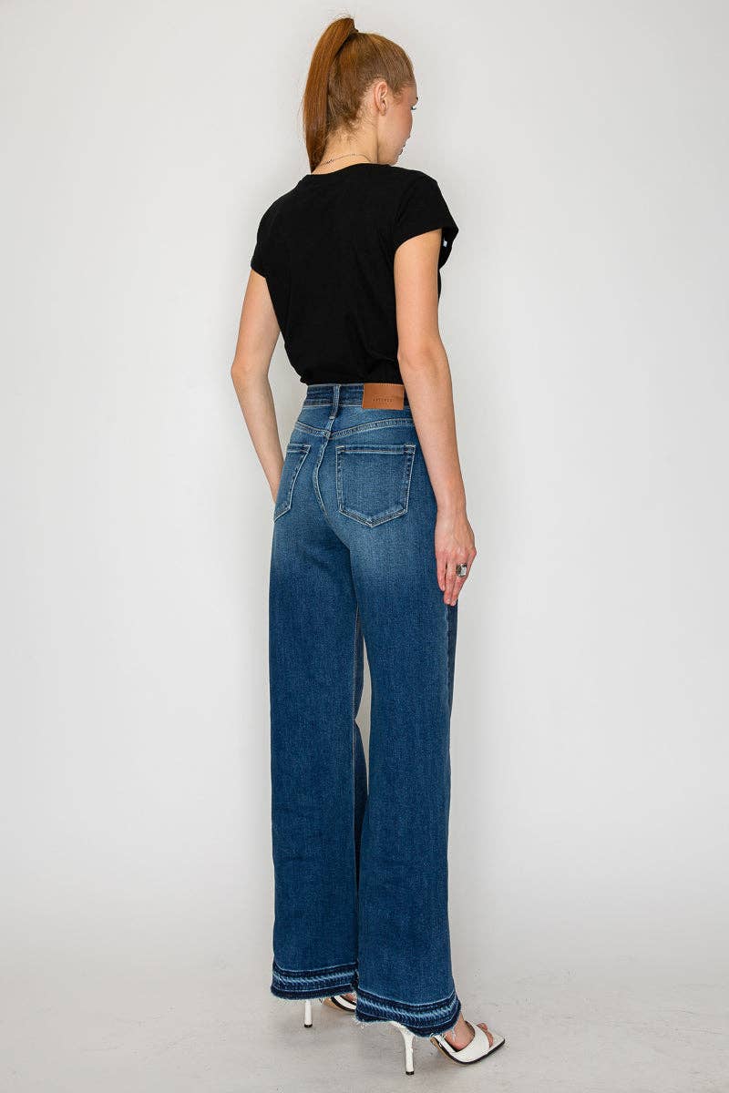 HIGH RISE FLARE JEANS