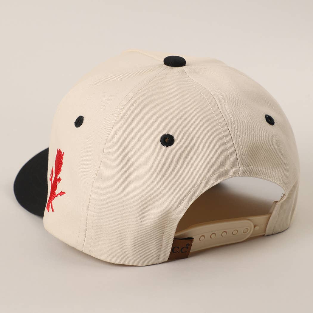 Miss Behavin' Embroidered Two-Tone Trucker Hat