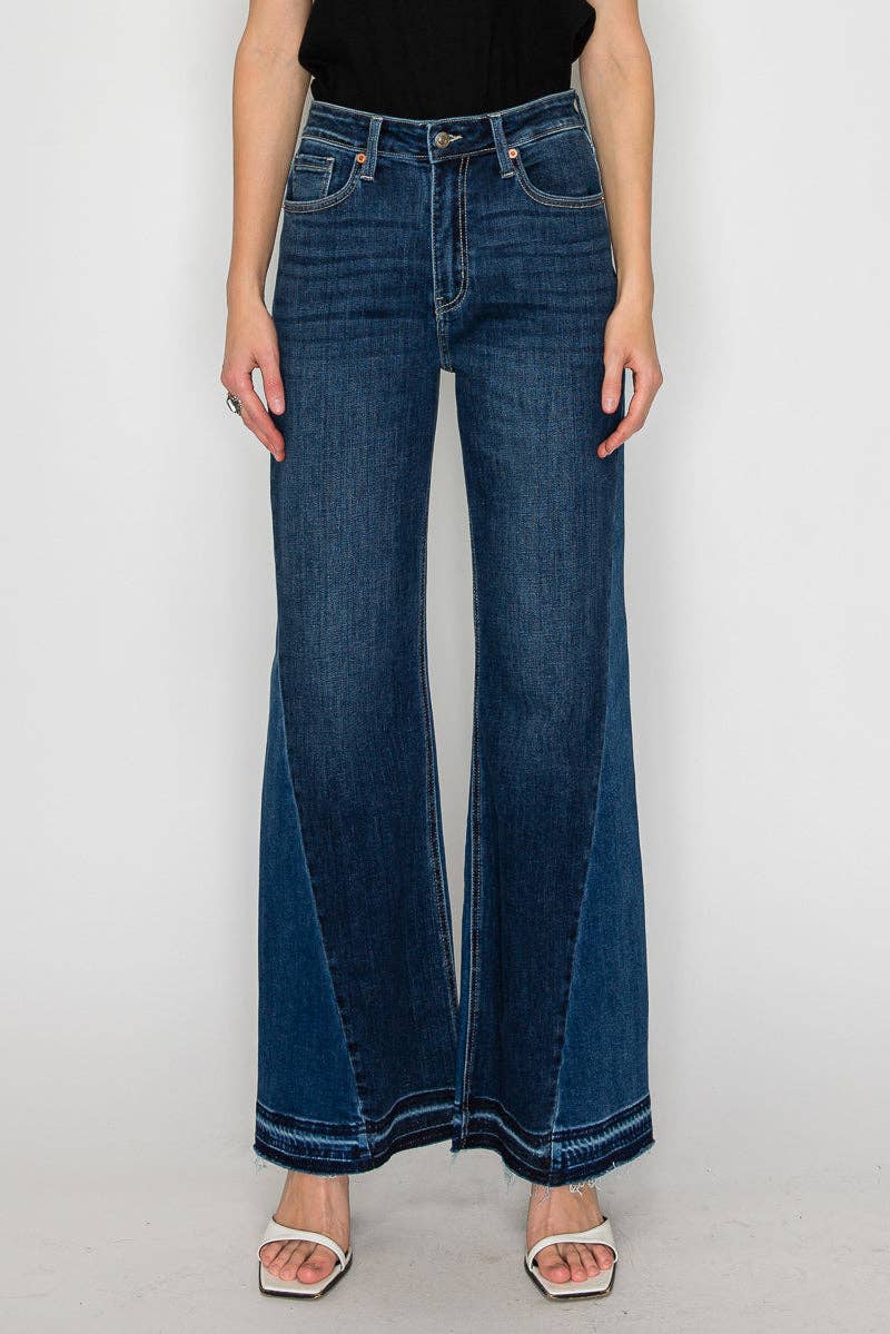 HIGH RISE FLARE JEANS