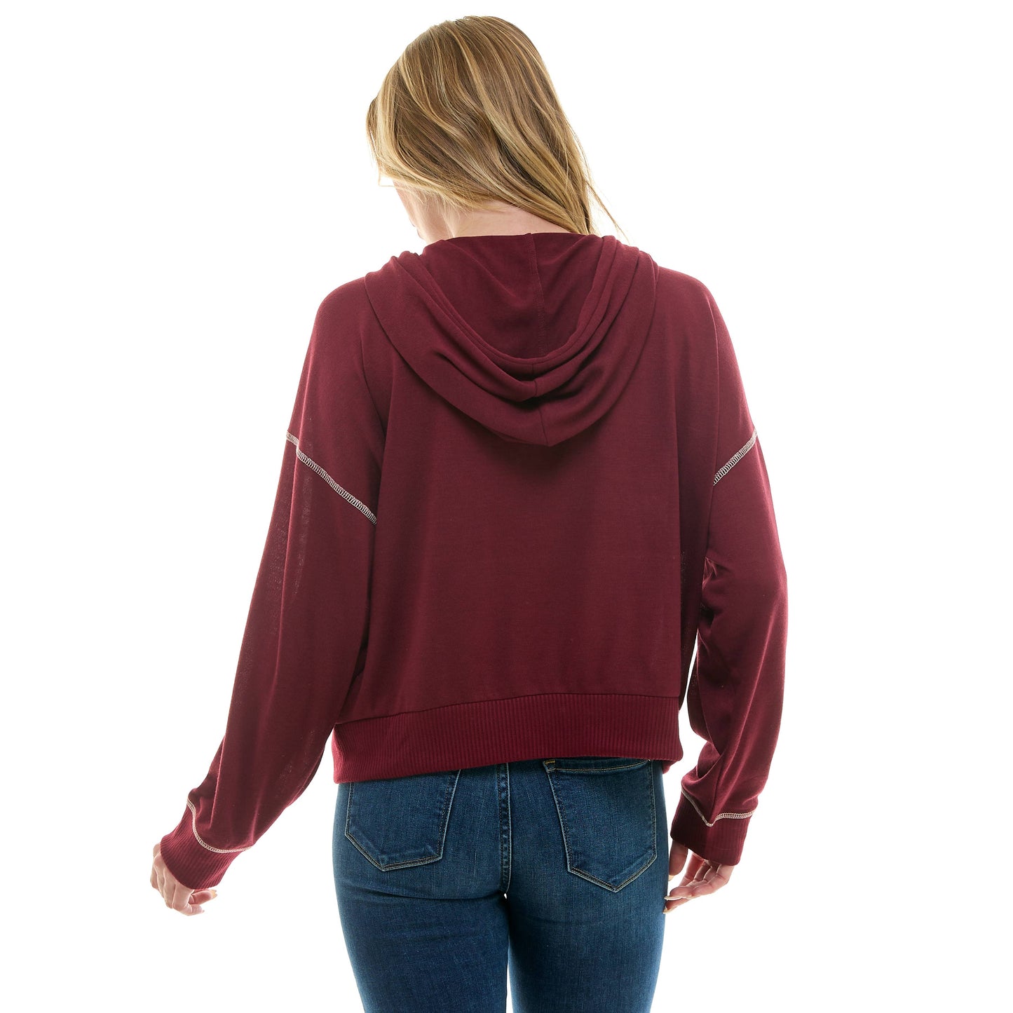 URBAN COZY CUFFED HOODIE PULLOVER