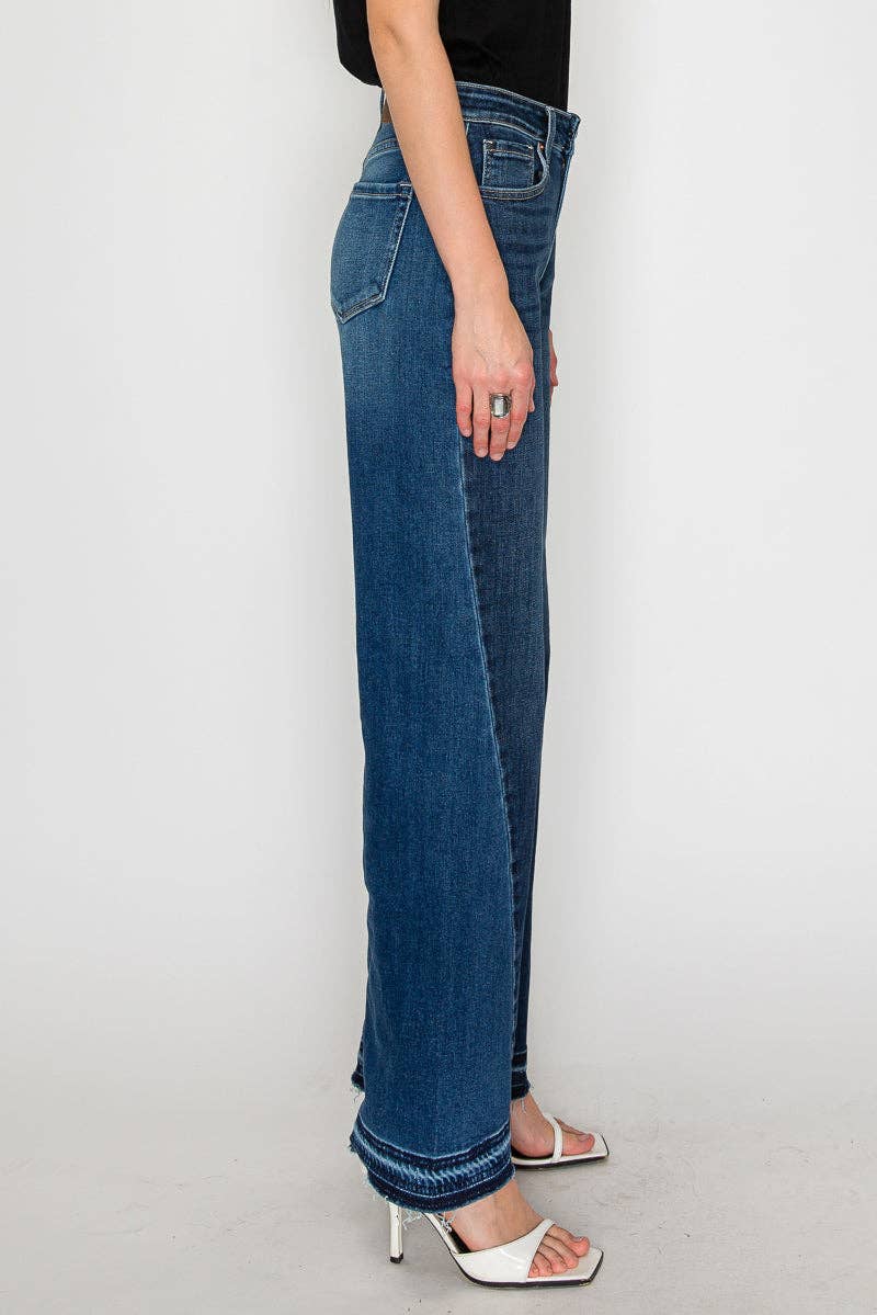 HIGH RISE FLARE JEANS