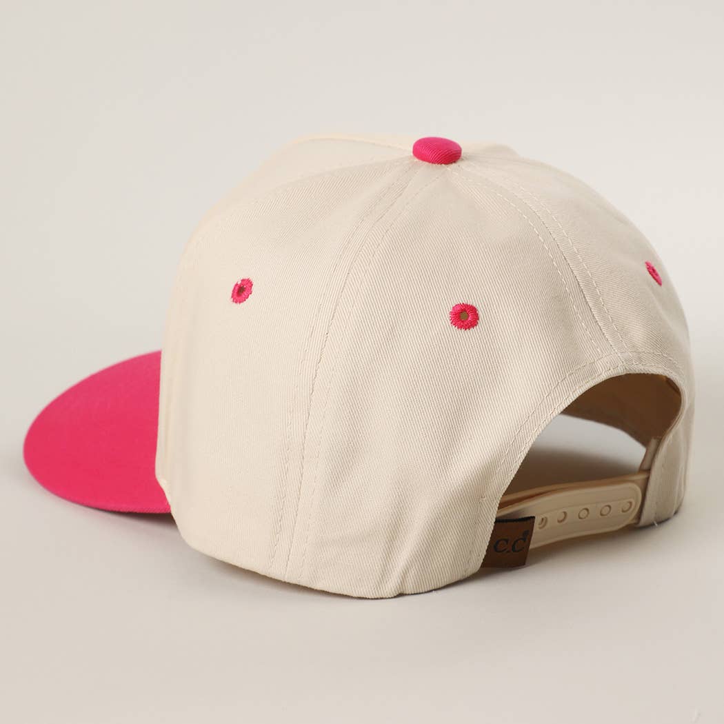 Howdy Valentine Embroidery Two-Tone Trucker Hat