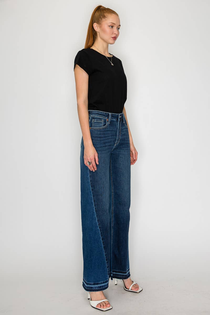 HIGH RISE FLARE JEANS